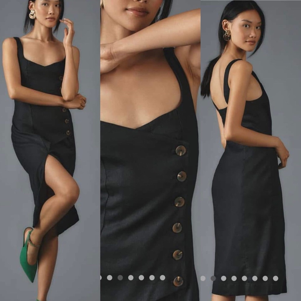 Nwt Anthropologie Maeve black dress, size xl